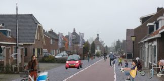 Regionale Mobiliteitsprogramma´s: impressie van straat waar fiets dominant is