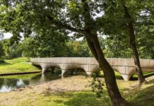 3D-geprinte betonnen fietsbrug in Nijmegen