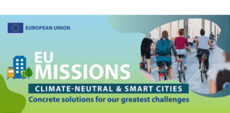 Cities Mission - banner van het EU-programma