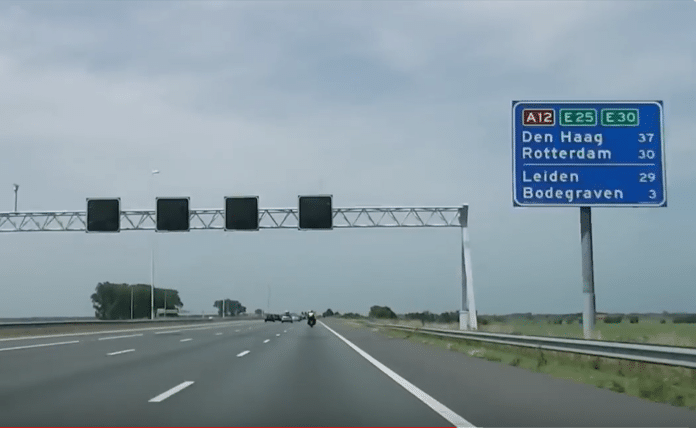 A12 in Zuid-Holland